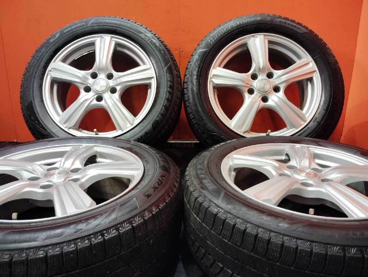 BS BLIZZAK VRX3 215/60R17】スタッドレス【VIOLENTO 17インチ