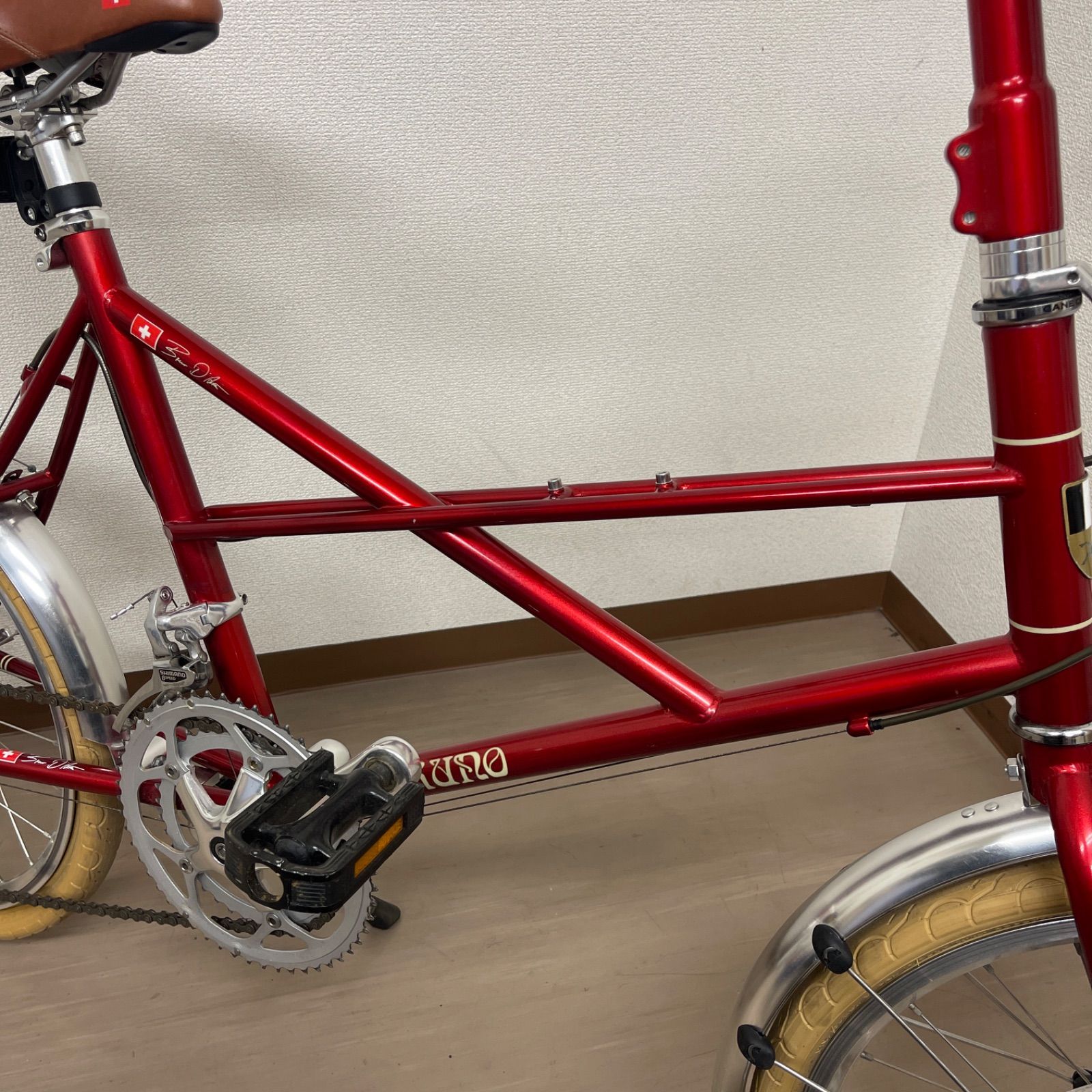 ブルーノ ベンチュラフラット(BRUNO VENTURA FLAT)ピンク ミニベロ