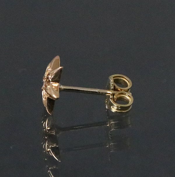 爆売り！ 6Pスター 22K クロムハーツ 銀座店 スタッド ピアス ダイヤ イヤリング、ピアス
