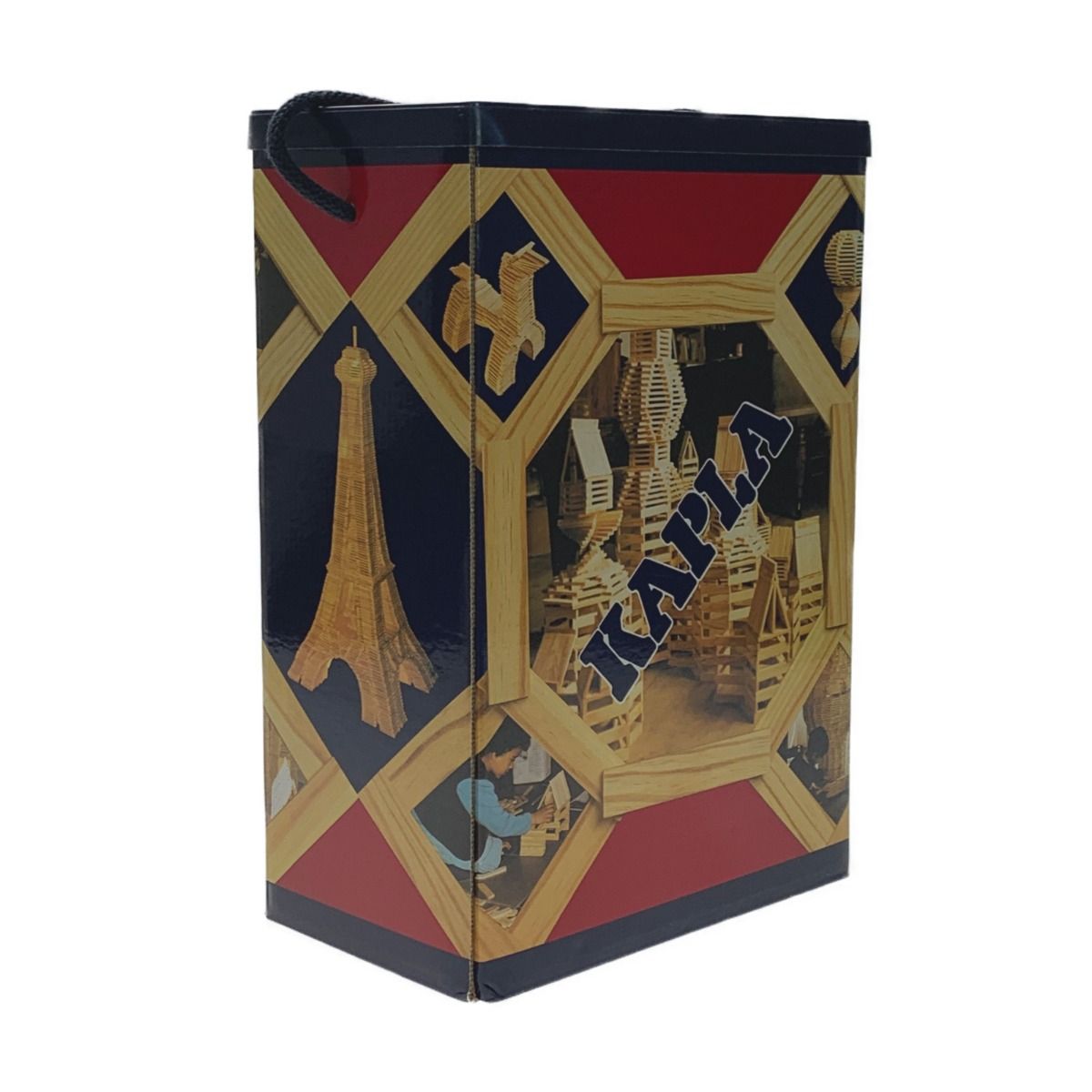 木のおもちゃ《 KAPLA カプラ200 》知育玩具 / 木製玩具 / 積み木