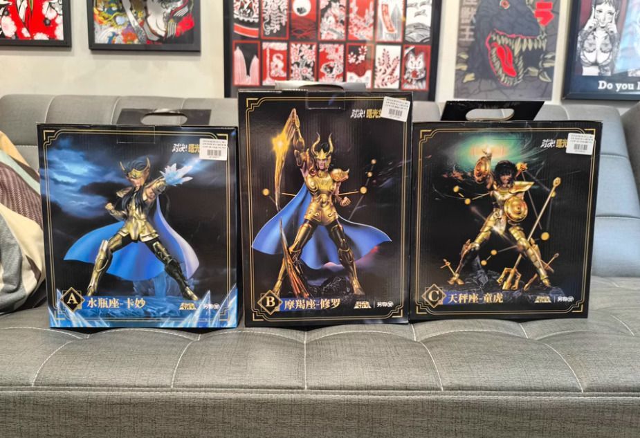 聖闘士星矢　海外限定　一番くじ　C賞  童虎　フィギュア 新品】海外 限定 聖闘士星矢 一番くじ C賞 天秤座 童虎 ライブラ