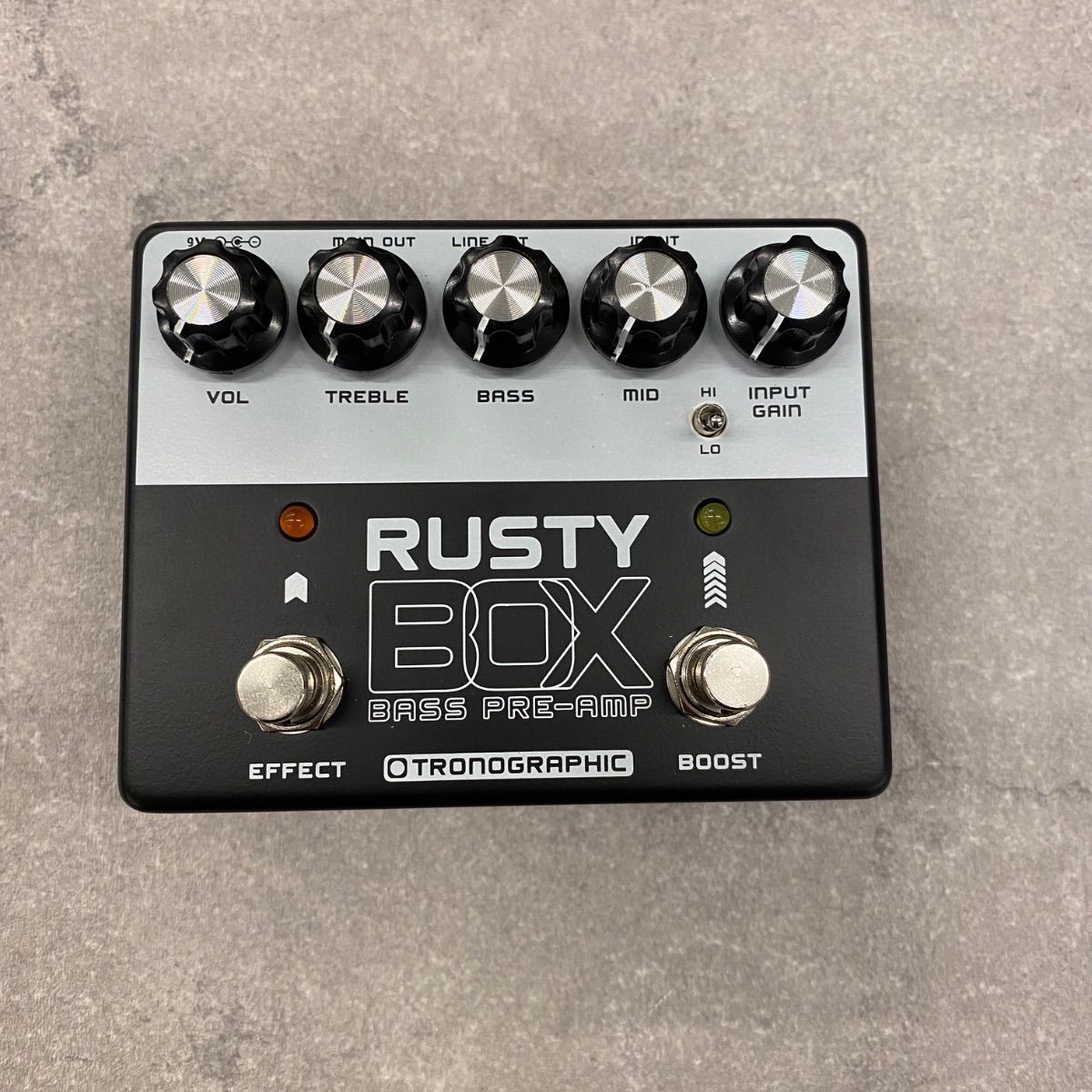【1回のみ使用】 Tronographic Rusty Box ベースプリアンプ Amazon | Tronographic トロノグラフィック ベース用プリアンプ