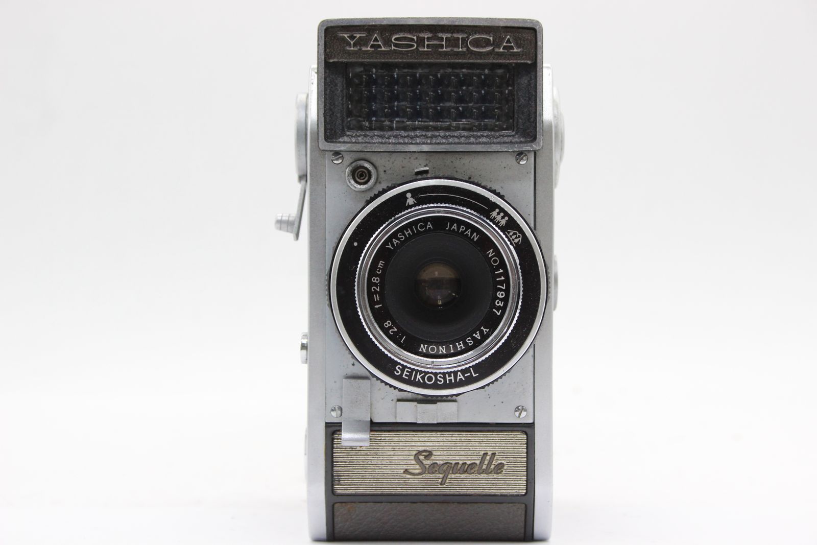 【返品保証】 【希少な動作品】 ヤシカ Yashica Sequelle Seikosha-L 2.8cm F2.8 カメラ s5955