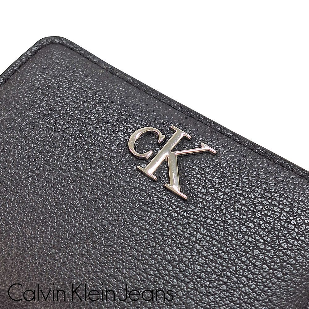 新品】カルバンクライン ジーンズ 二つ折り財布 コンパクト財布