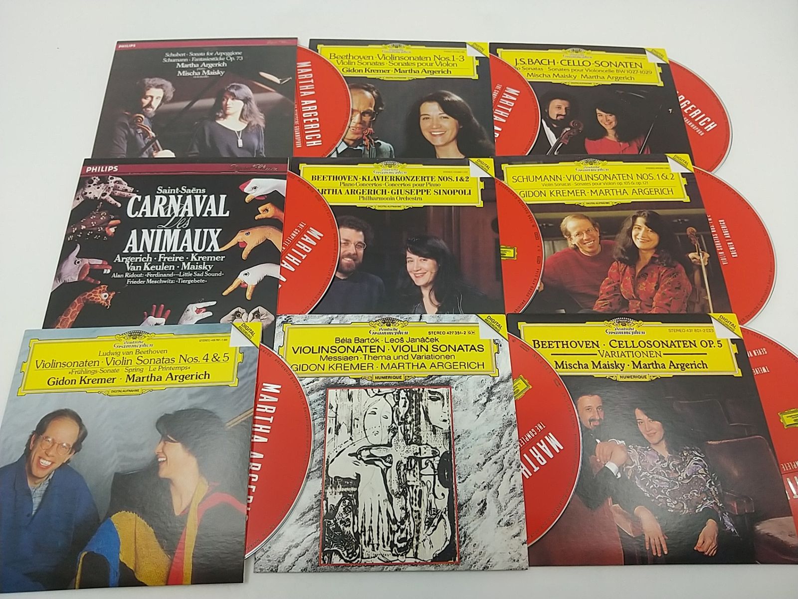 MARTHA ARGERICH THE COMPLETE RECORDINGS ON DEUTSCHE