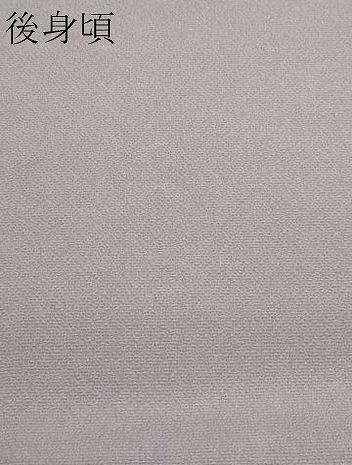 平和屋着物○上質な色無地 梅鼠色 さが美扱い 正絹 逸品 AAAZ4996ck