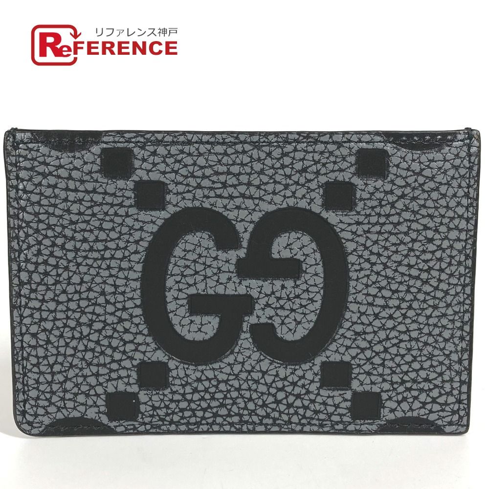 GUCCI グッチ カードケース AAECE カードケース ロゴ マキシGG 812681 グレー