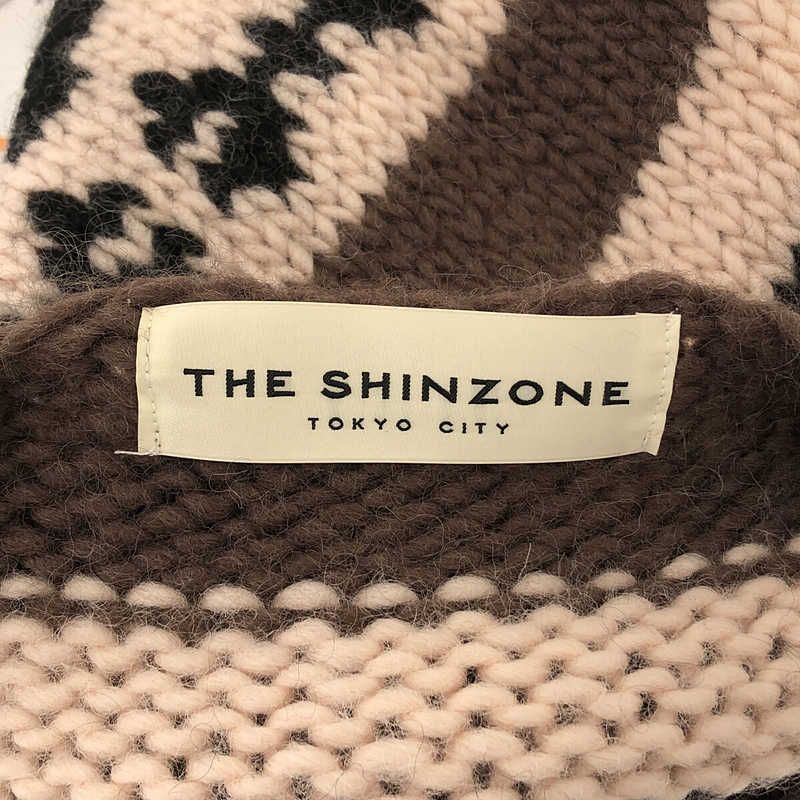 Shinzone - 【美品】  Shinzone / シンゾーン | COWICHAN CARDIGAN カーディガン | F | ブラウン/ブラック/ホワイト | レディース THE SHINZONE（ザ シンゾーン）の「THE SHINZONE/シンゾーン