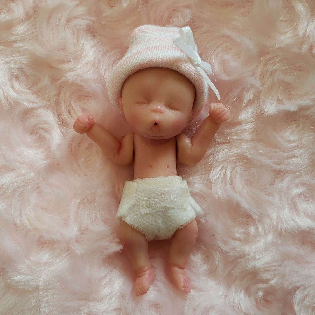 ベビー海外作家リボーンドール樹脂粘土赤ちゃん人形 - 趣味/おもちゃ