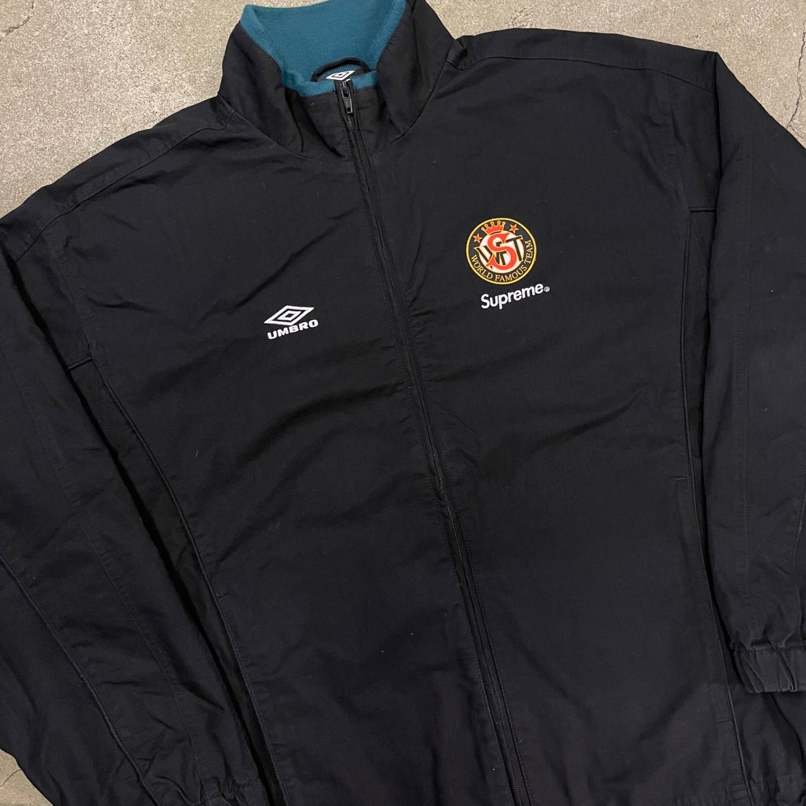 23FW Supreme /Umbro Cotton Ripstop Track Jacket 