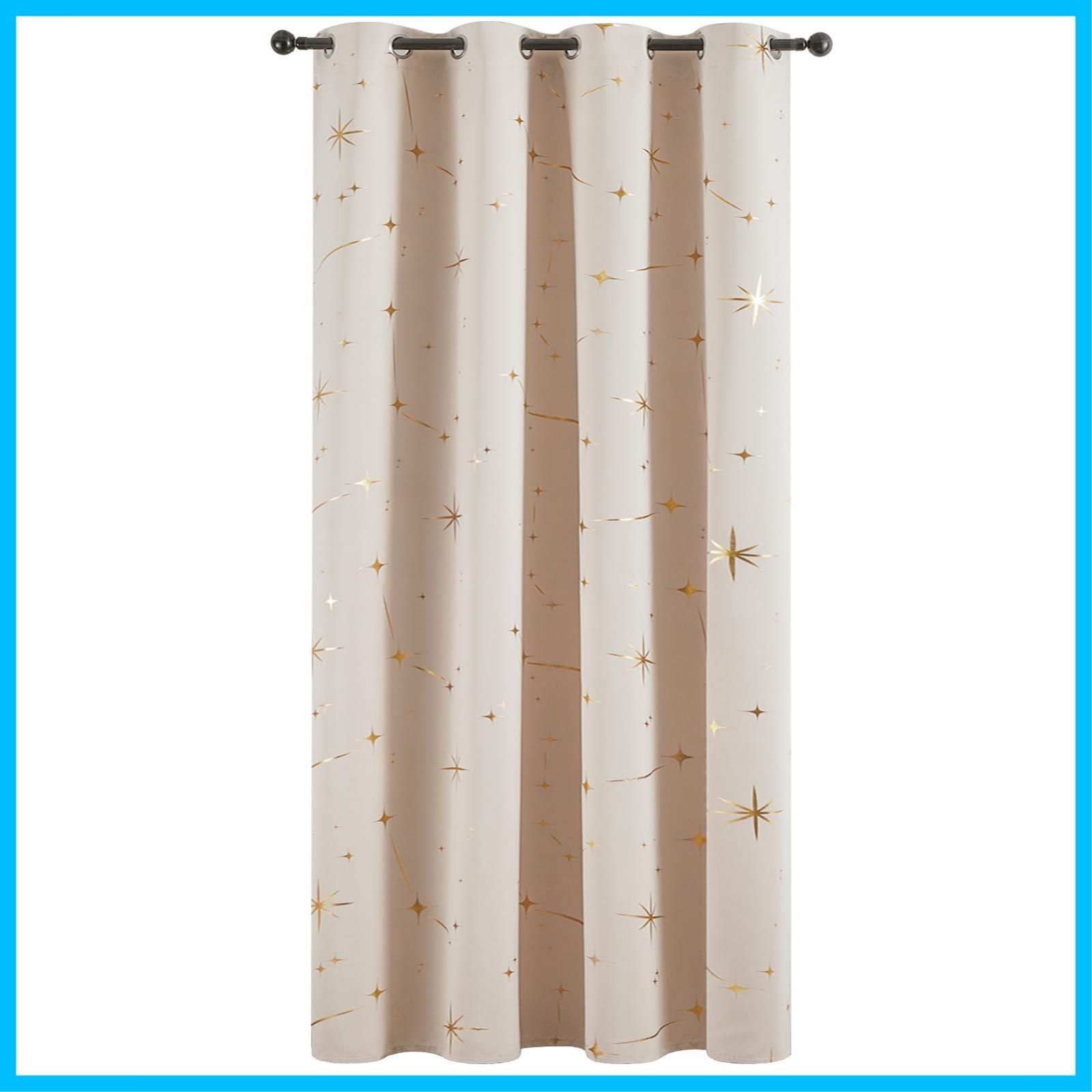 Topfinel カーテン 遮光 クリスマス ベージュ 150×230cm1枚 71GRUvmp1kL._UF894,1000_QL80_.jpg