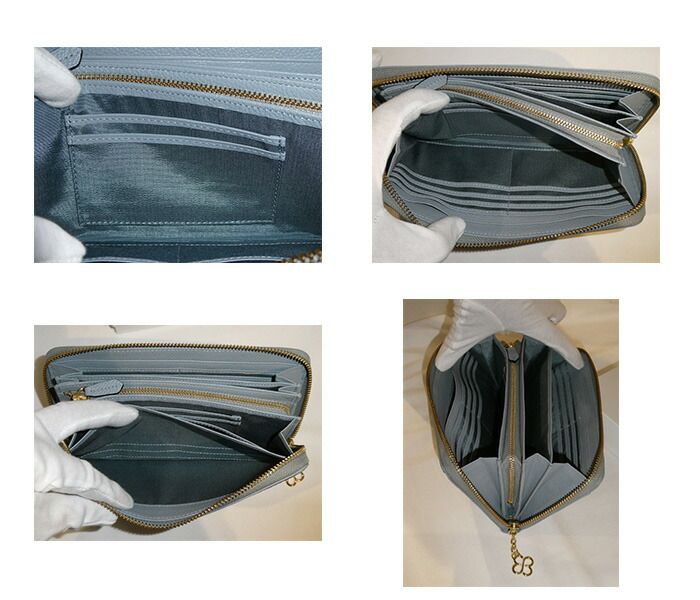 marie claire マリクレール カルーゼル ラウンドファスナー長財布