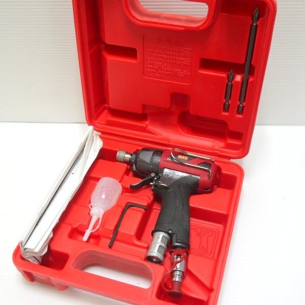MAX 高圧エアインパクトドライバ HF-ID7P1-G ケース付 木工用ねじ6mm エア工具 エアーツール HF-ID7P1 マックス ≡DT5619