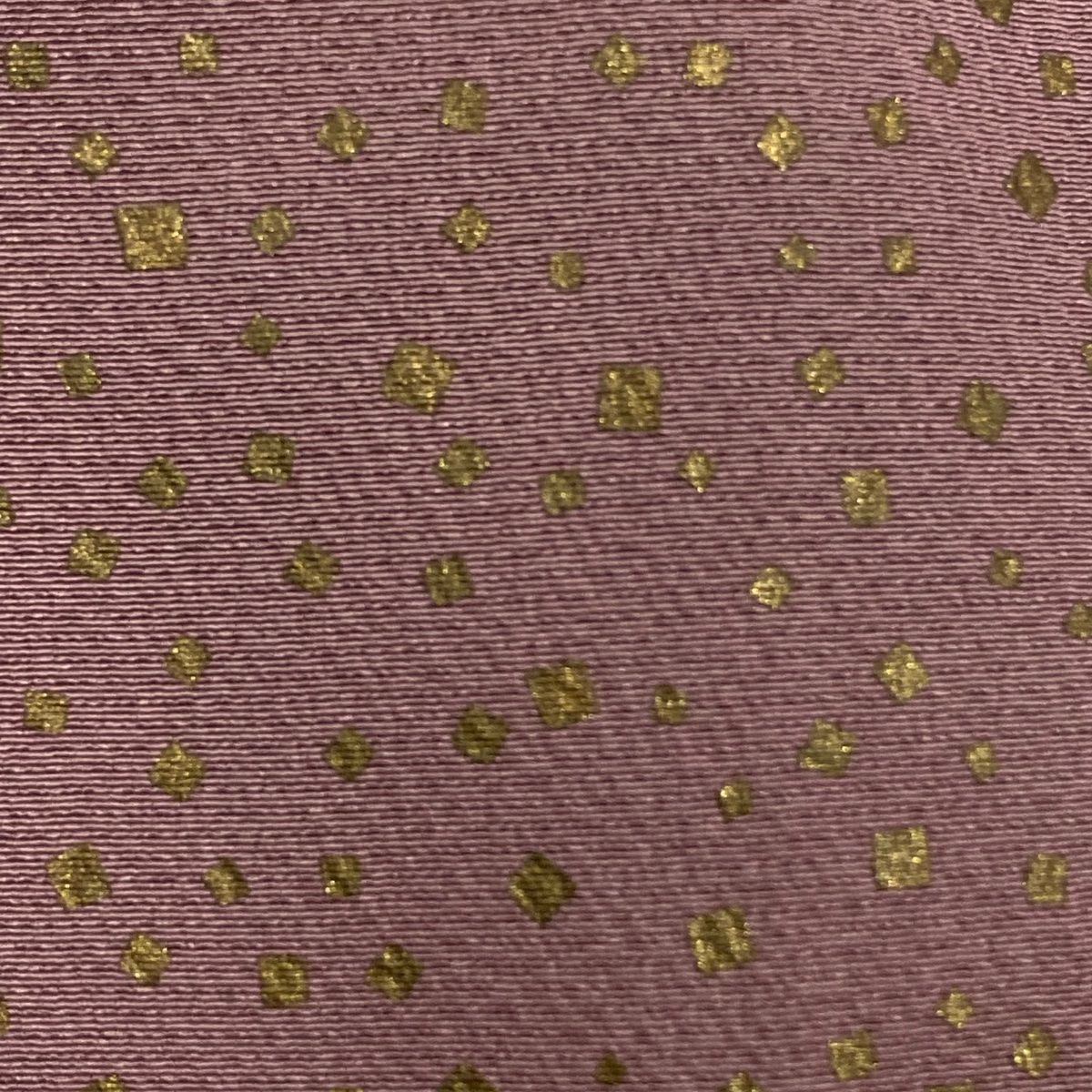 刺繍 茶紫