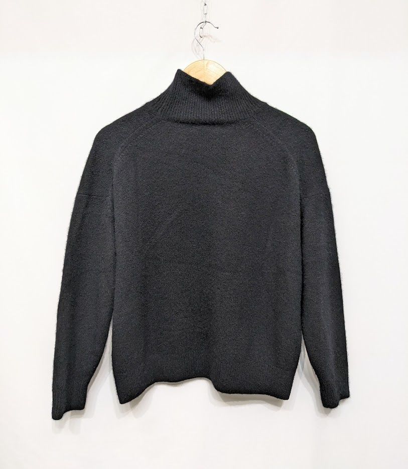 AURALEE オーラリー BABY CASHMERE KNIT TURTLE NECK ベイビーカシミヤニット タートルネック A8AP05BC  ブラック サイズ0 - メルカリ