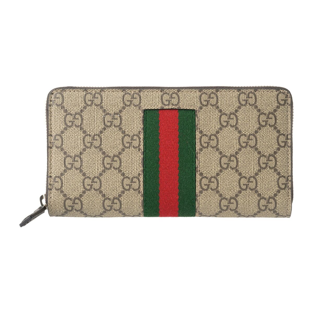 新品 グッチ GUCCI 長財布 GGスプリーム ベージュ/マルチ - メルカリ