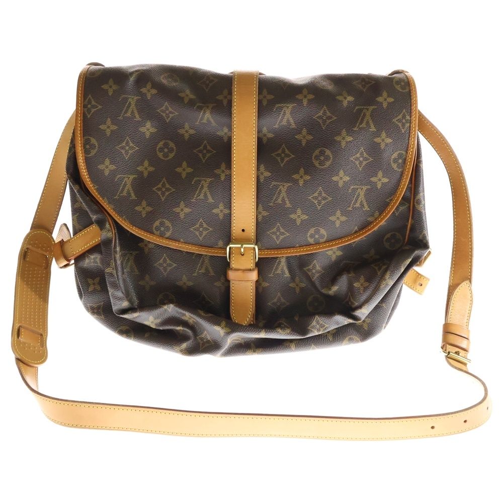 LOUIS VUITTON (ルイヴィトン) ソミュール35 モノグラム PVC