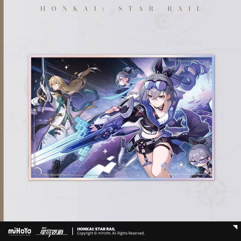 公式正規品 星間旅行 アクリル色紙 崩壊スターレイル レイシオ