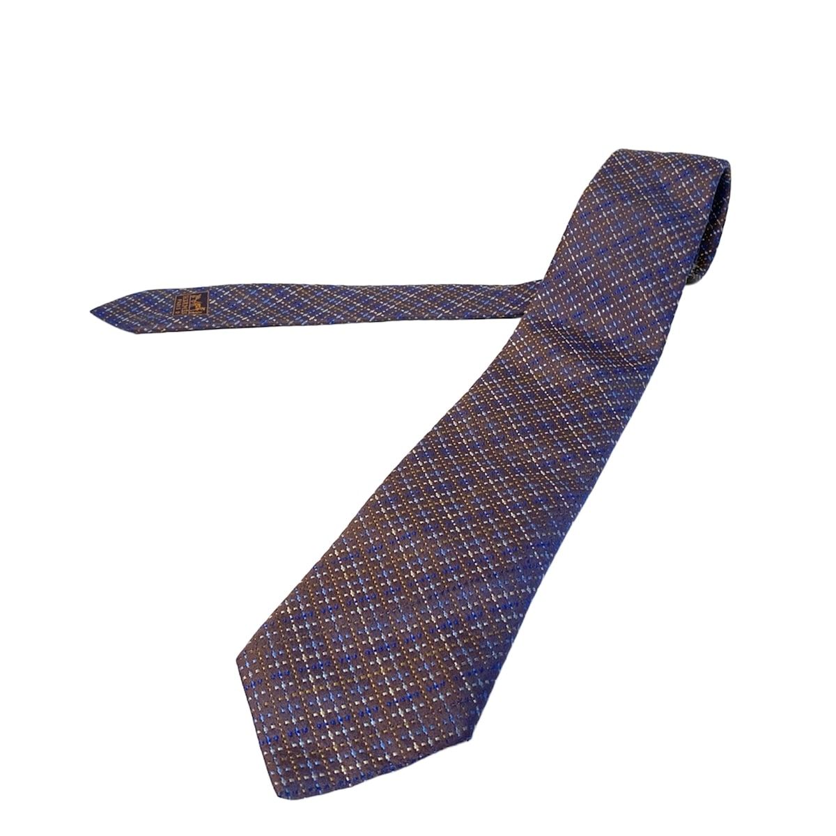 HERMES ネクタイ パープル 中古・古着通販】HERMES (エルメス) ネクタイ パープル サイズ