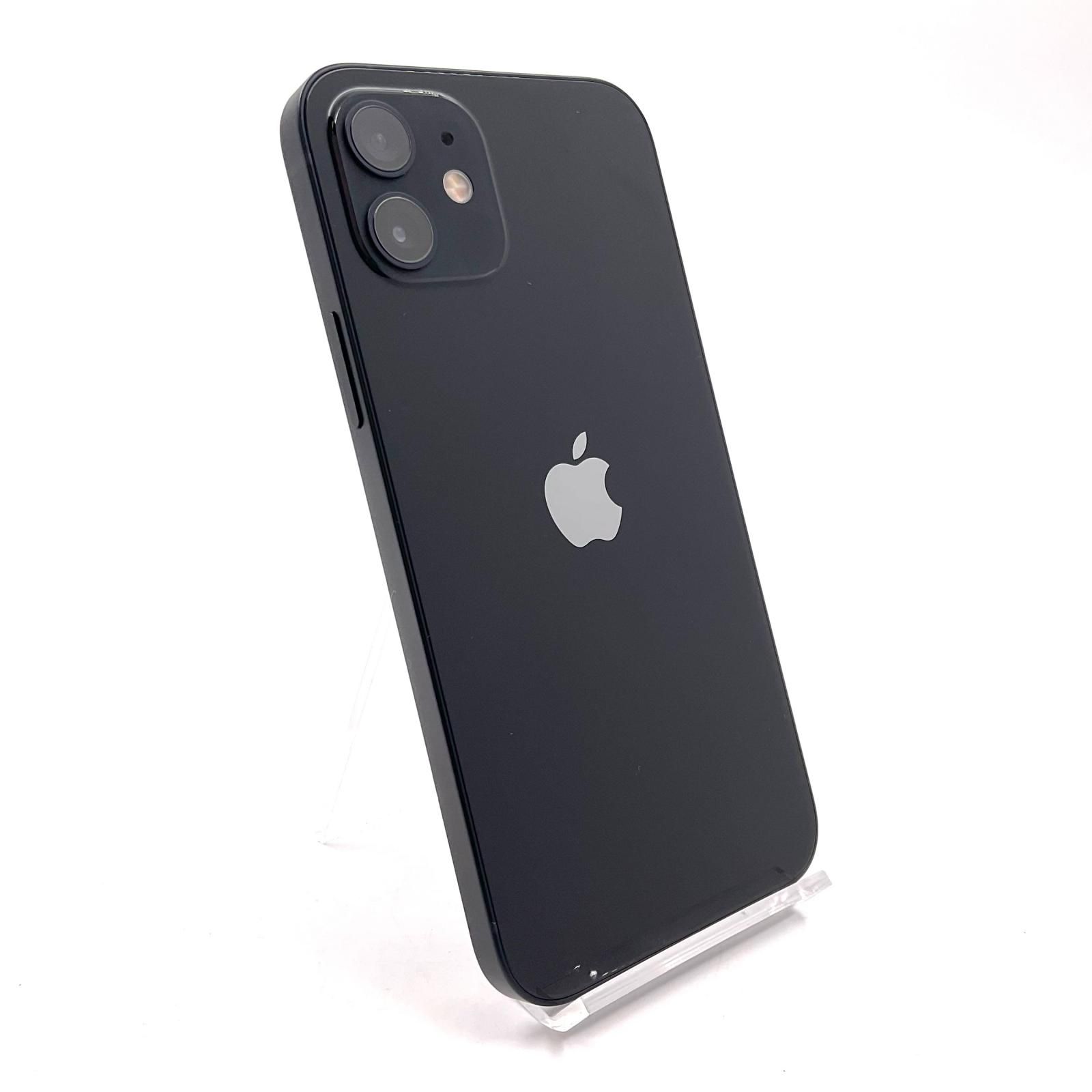 Apple iPhone 12 64GB ブラック au SIMフリー 白ロム 動作確認済 84 