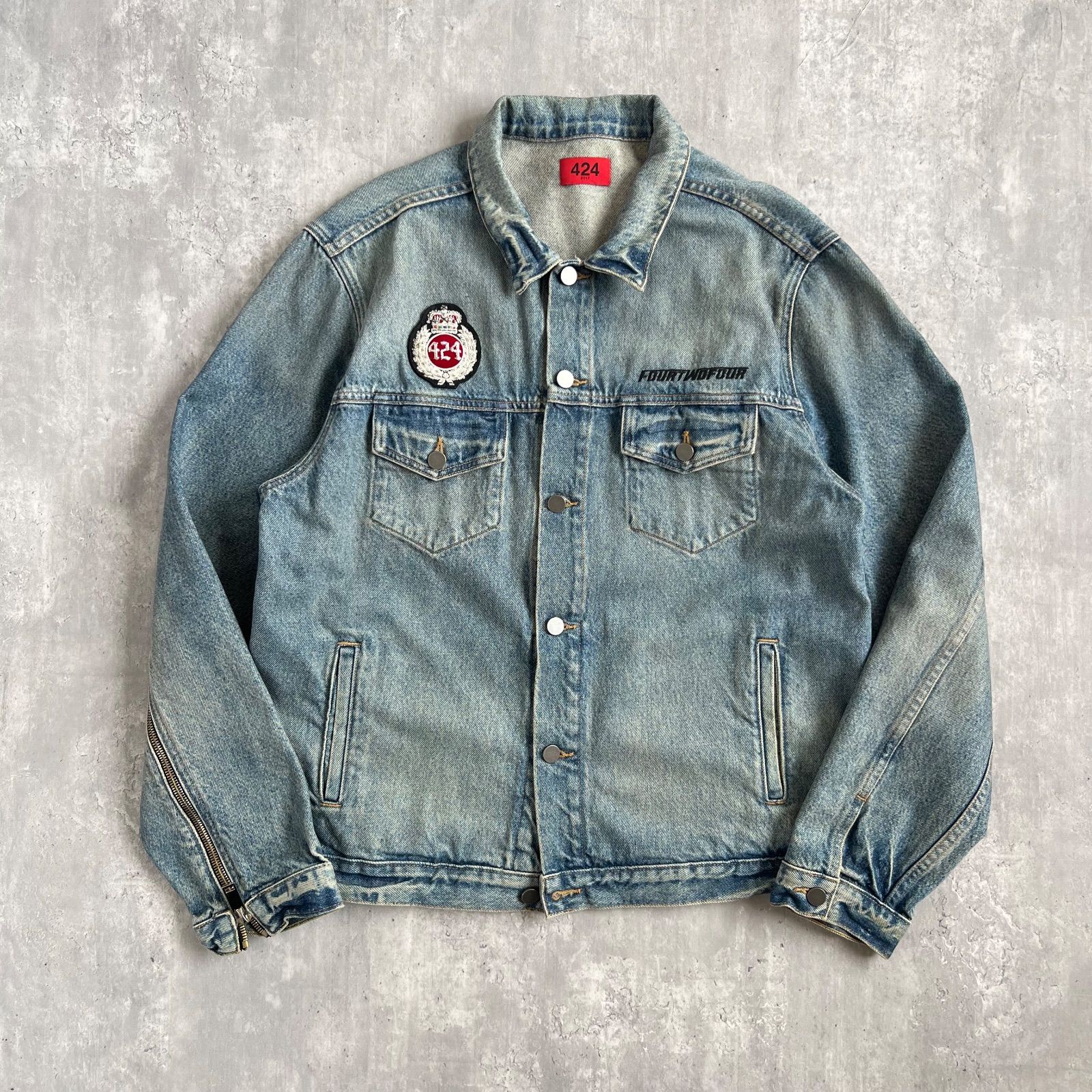 424 CLOTHING フォートゥーフォー 刺繍デザイン ヴィンテージ