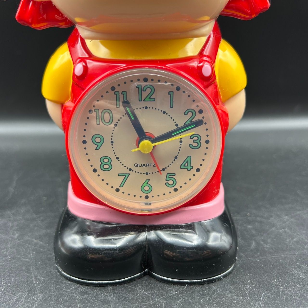 動作確認済！】ペコちゃん しゃべるアラーム付き 目覚まし時計 不二家