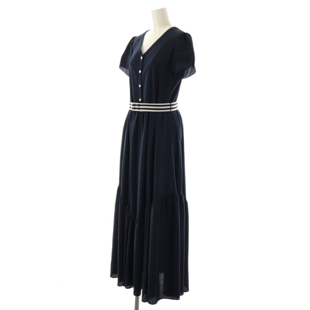 ボーダーズ　ネイビーワンピース ボーダーズアットバルコニー BORDERS at BALCONY VOYAGE MAXI