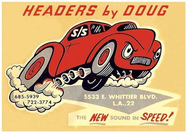 ポスター / [HEADERS] ヘッダーズ アメリカン雑貨 ガレージ レース 車 インテリア オシャレ カッコイイ ビンテージ風