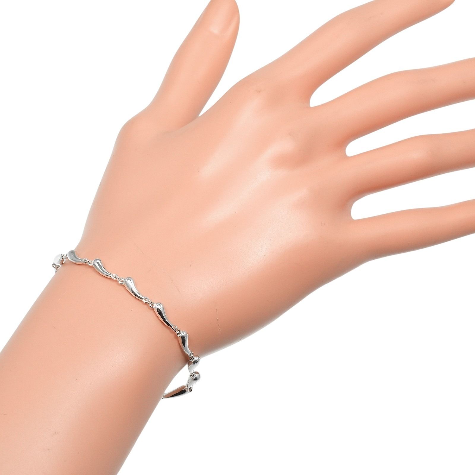 TIFFANY&Co ティファニー ブレスレット ティアドロップ シルバー