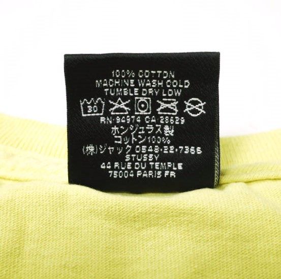 STUSSY ステューシー 22SS SQUARED TEE スクエアーロゴ刺繍T