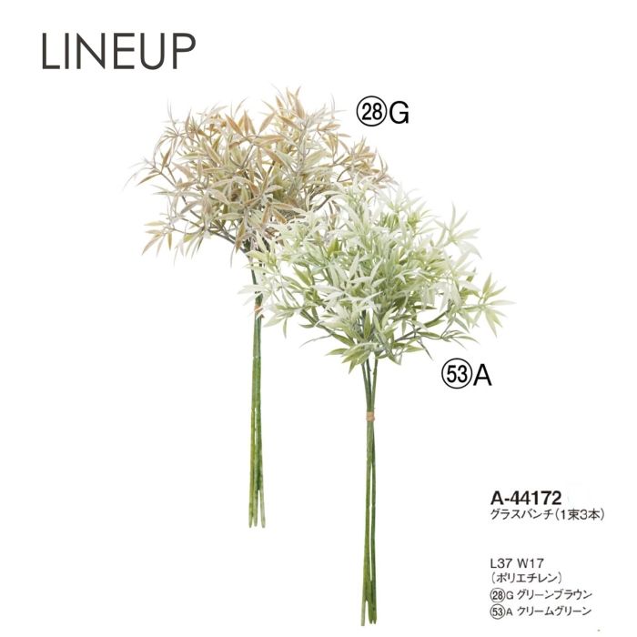 1束3本 クリームグリーン