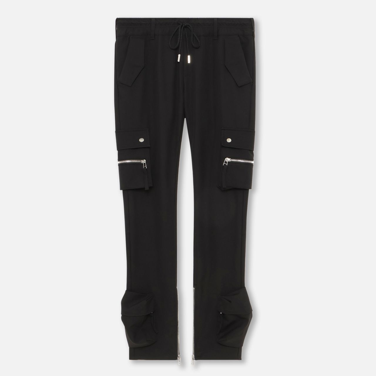 MLVINCE メルヴィンス TYPE-4 SLIM STRETCH CARGO PANTS BLACK 24春夏 新作 カーゴパンツ