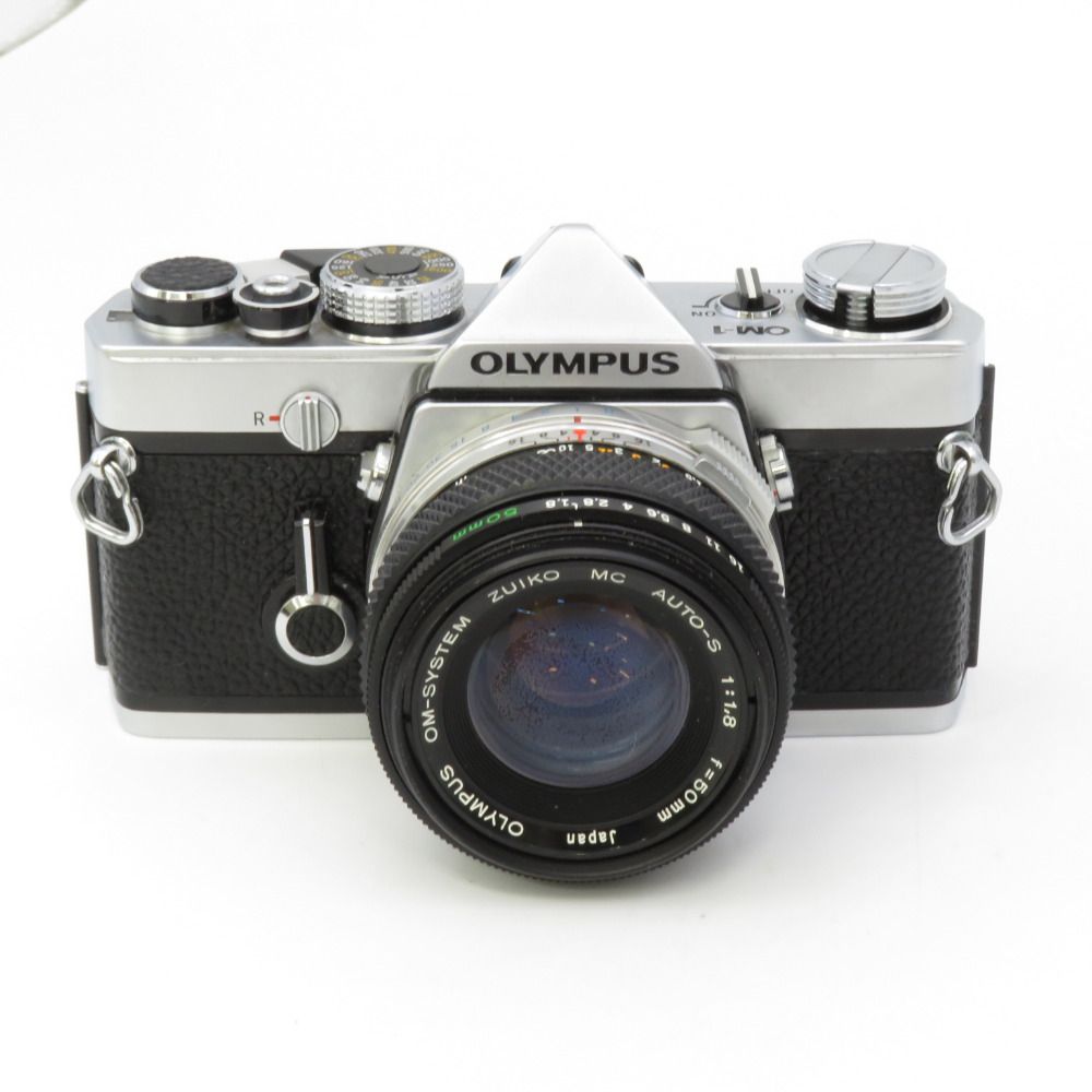 オリンパス OLYMPUS OM-1 ZUIKO MC AUTO-S 50mm f1.8 ボディ貼り革新品