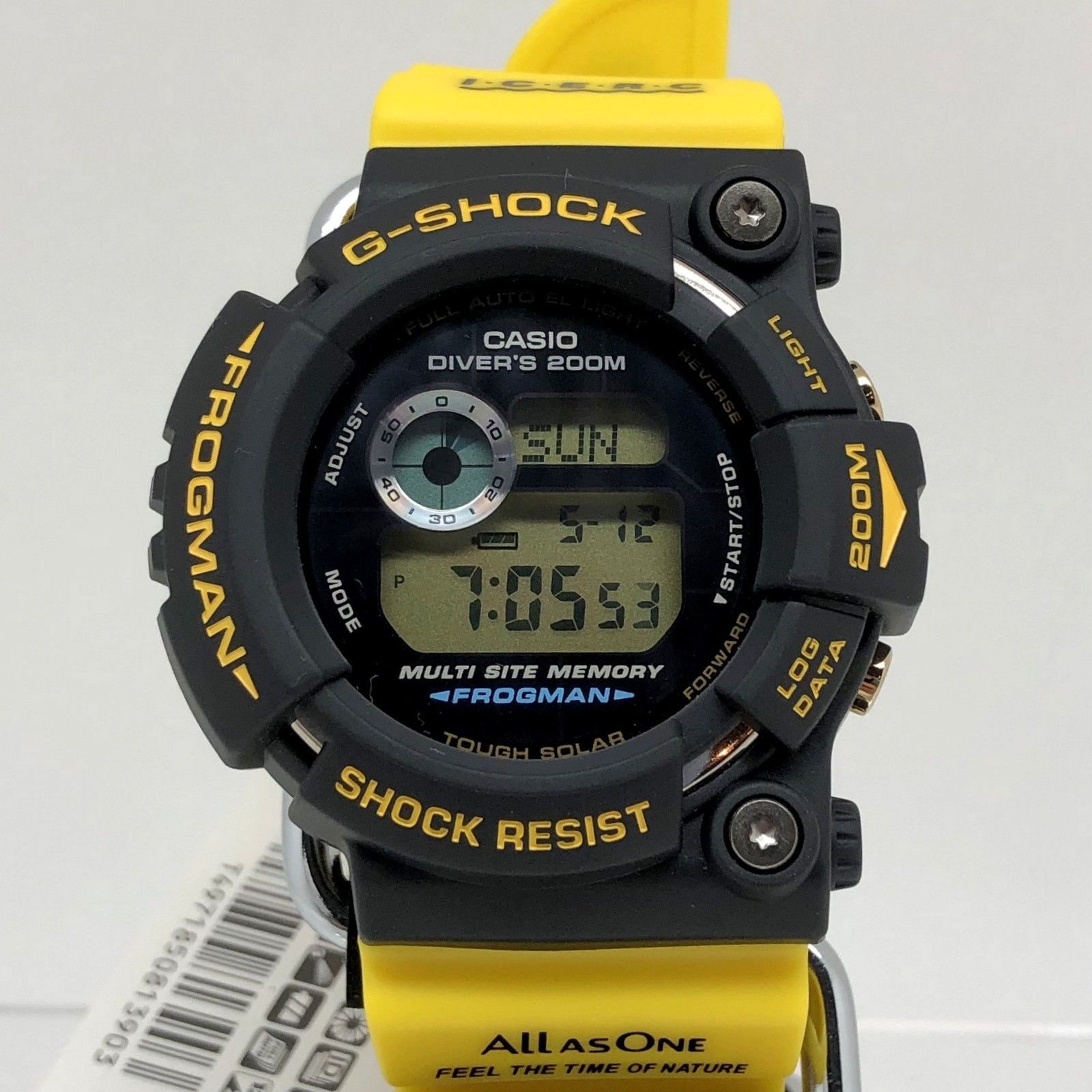 G-SHOCK ジーショック CASIO カシオ 腕時計 GW-204K-9JR イルカ・クジラ FROGMAN フロッグマン タフソーラー -  メルカリ