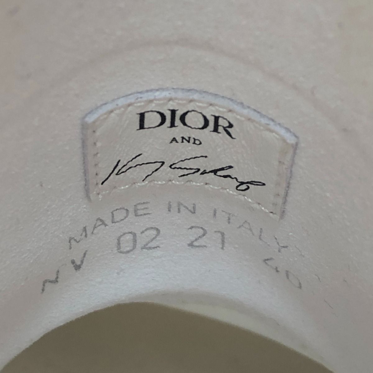 □□Christian Dior クリスチャンディオール 靴 スニーカー ハイカットスニーカー    40   ケニー シャーフ ホワイト