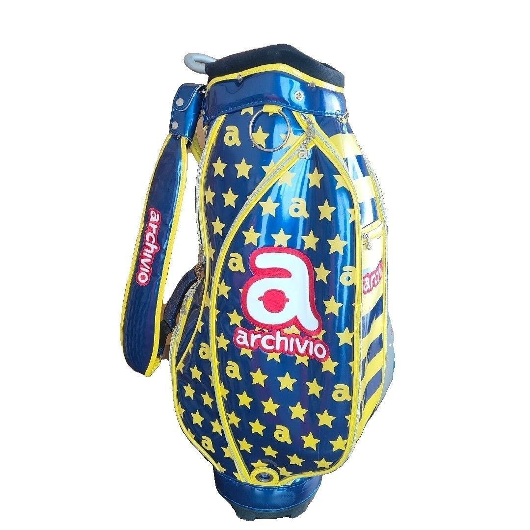 アルチビオ キャディバッグ ARCHIVIO キャディバッグ 青 【公式通販】