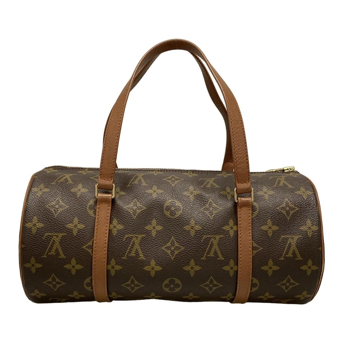 ルイヴィトン トートバッグ ドラムバッグ パピヨン モノグラム ポーチ付き LOUIS VUITTON 新品同様 ルイヴィトン モノグラム パピヨン