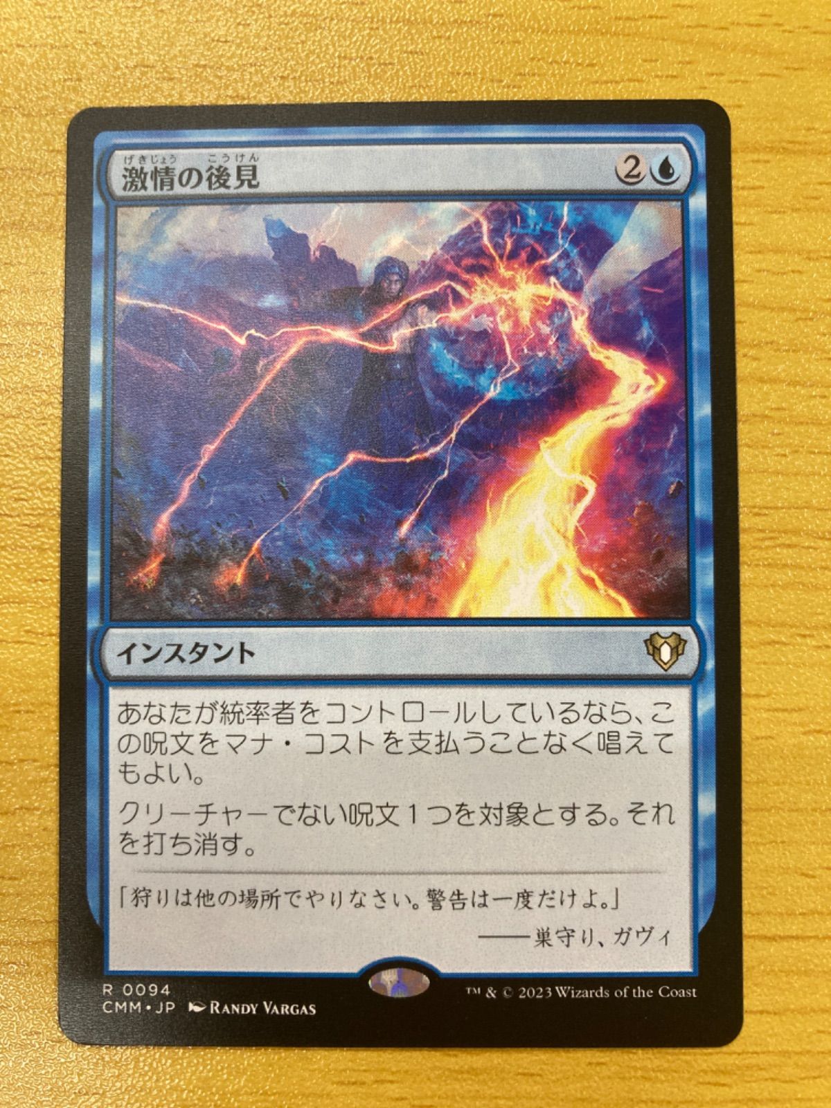 MTG 激情の後見 日本語 - メルカリ