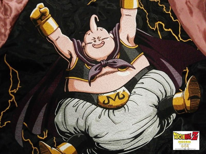 絡繰魂×ドラゴンボールZ スカジャン 294083 魔人ブウ リバーシブル