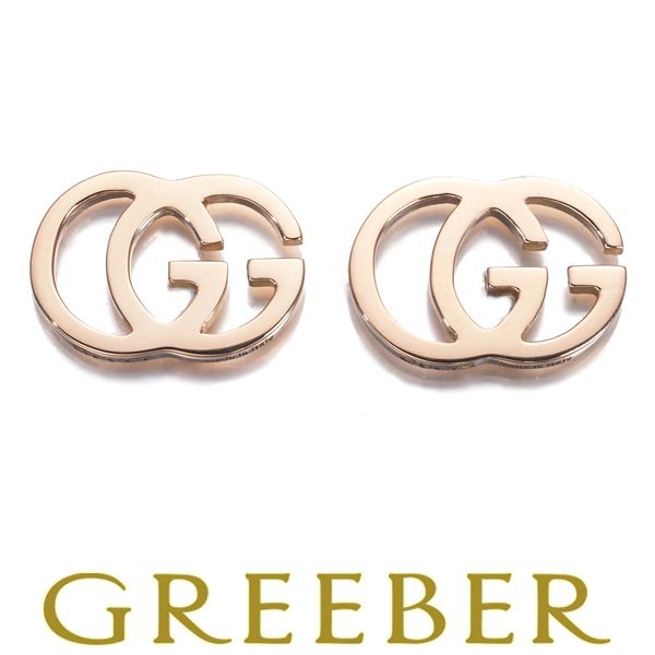 グッチ ピアス GGランニング K18PG #172886 - メルカリ