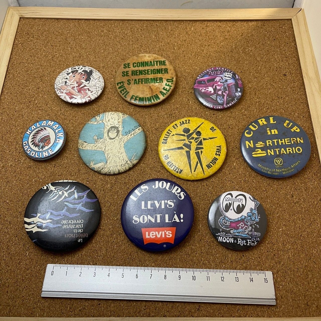 缶バッジ ビンテージ アンティーク BE 50s ~ 60s 70s 80s 90s 00s 小物