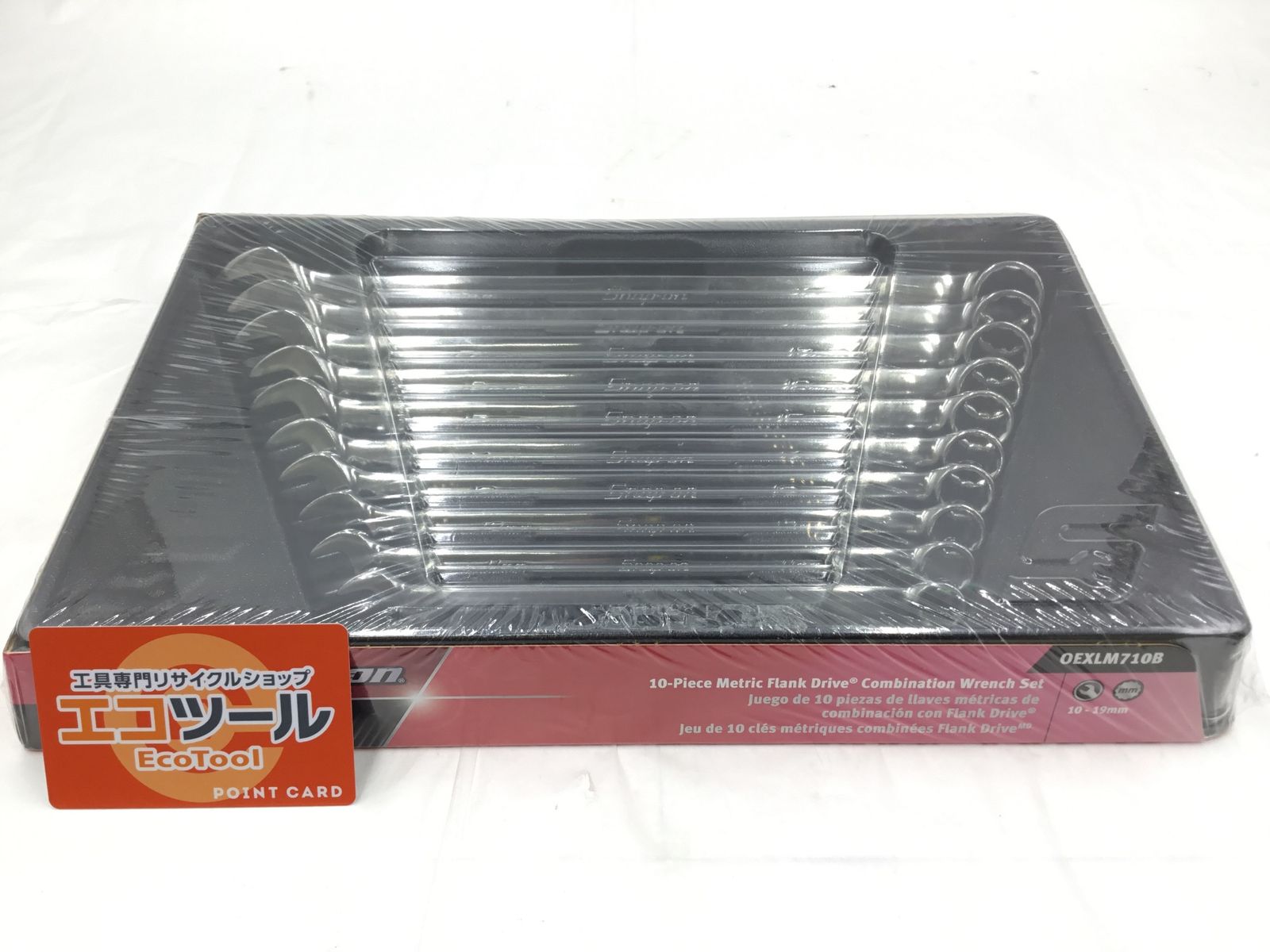 ○Snap-on|スナップオン フランクドライブ コンビネーションレンチ ロングハンドル 12角 セット OEXLM710B ITOPIDX3XI94 エコツール半田店 M01