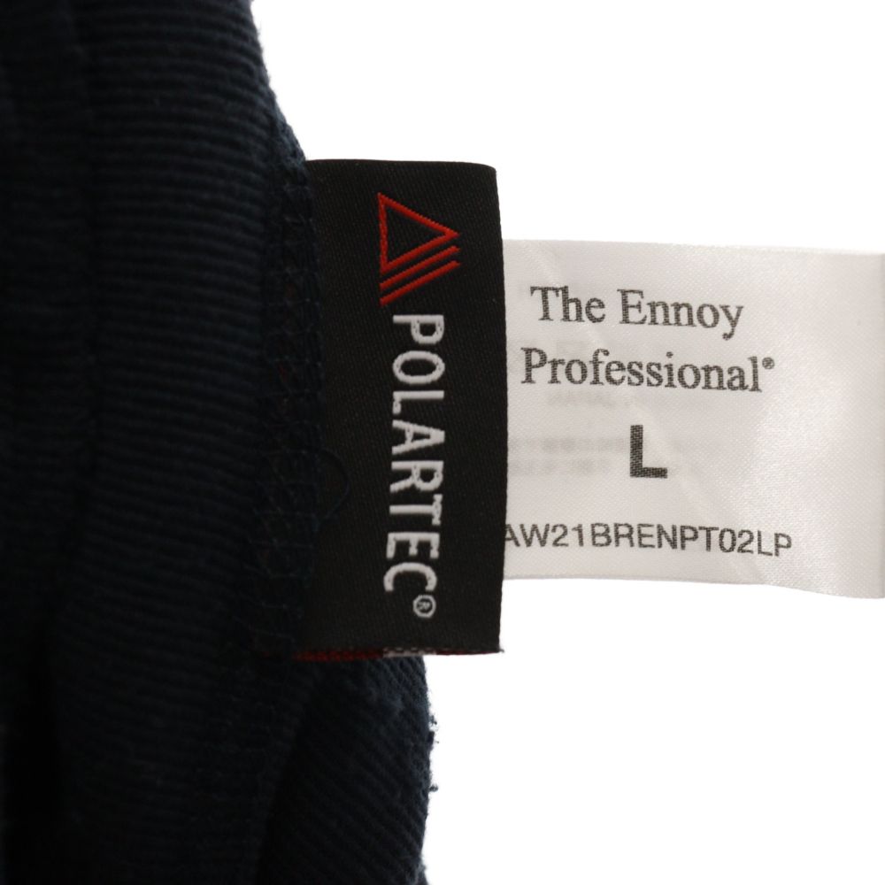 The Ennoy Professional (エンノイプロフェッショナル) 21AW Polartec Fleece Pants ポラーテック  フリースパンツ ネイビー AW21BRENPT02LP