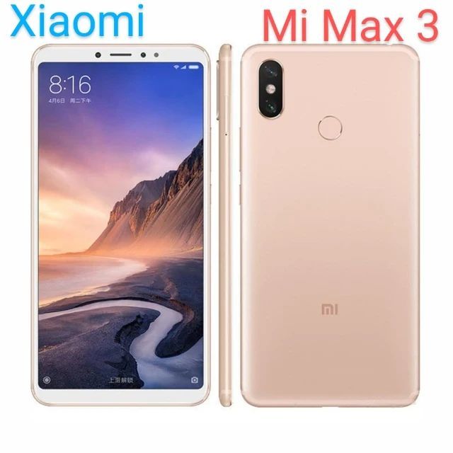 スマートフォン/携帯電話（極美品A）Xiaomi mi max3 - 6GB/128GBmodel -