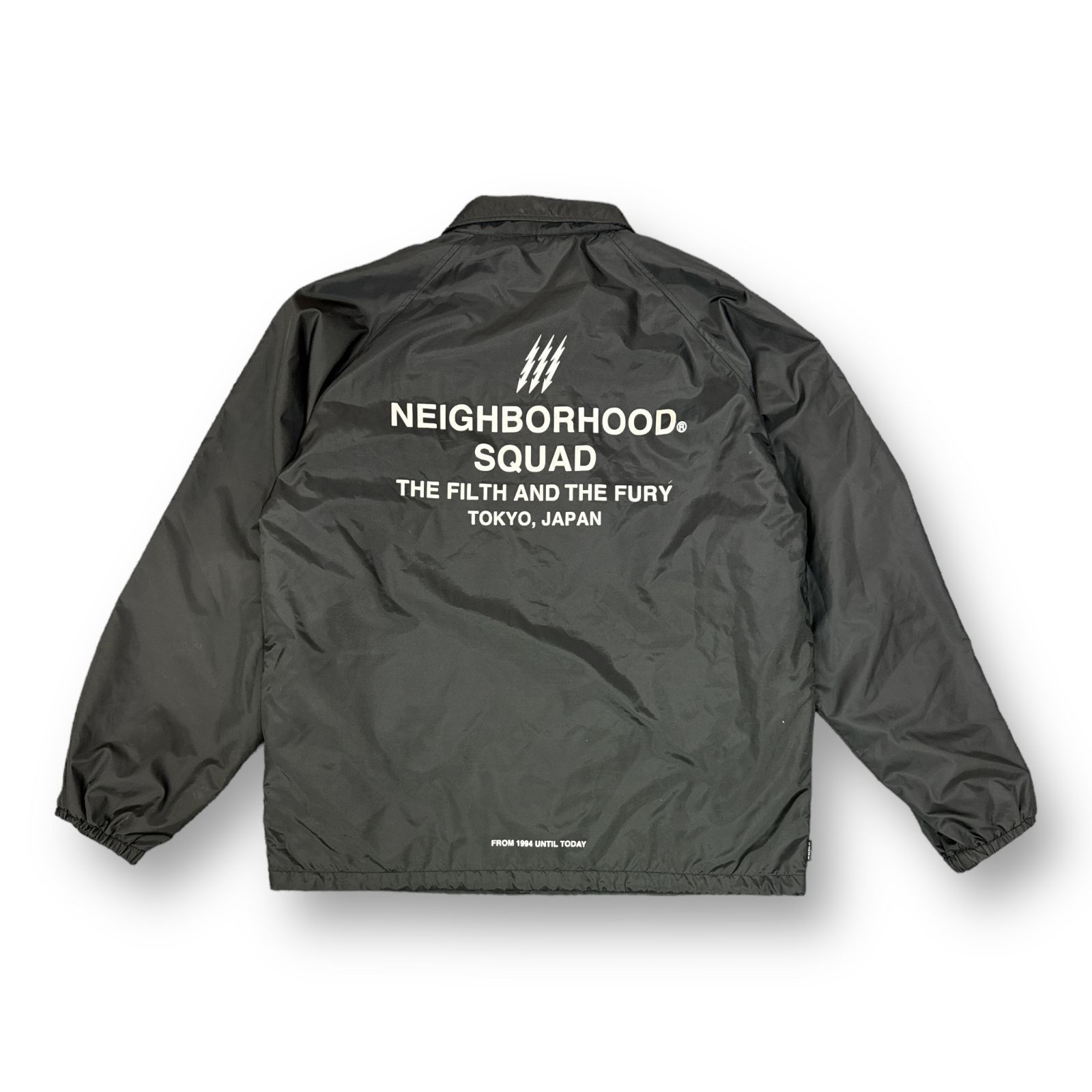 NEIGHBORHOOD 19SS BROOKS / N-JKT ネイバーフッド コーチジャケット ネイバーフッド 191TSNH-JKM01  ブラック XL 64388A - メルカリ