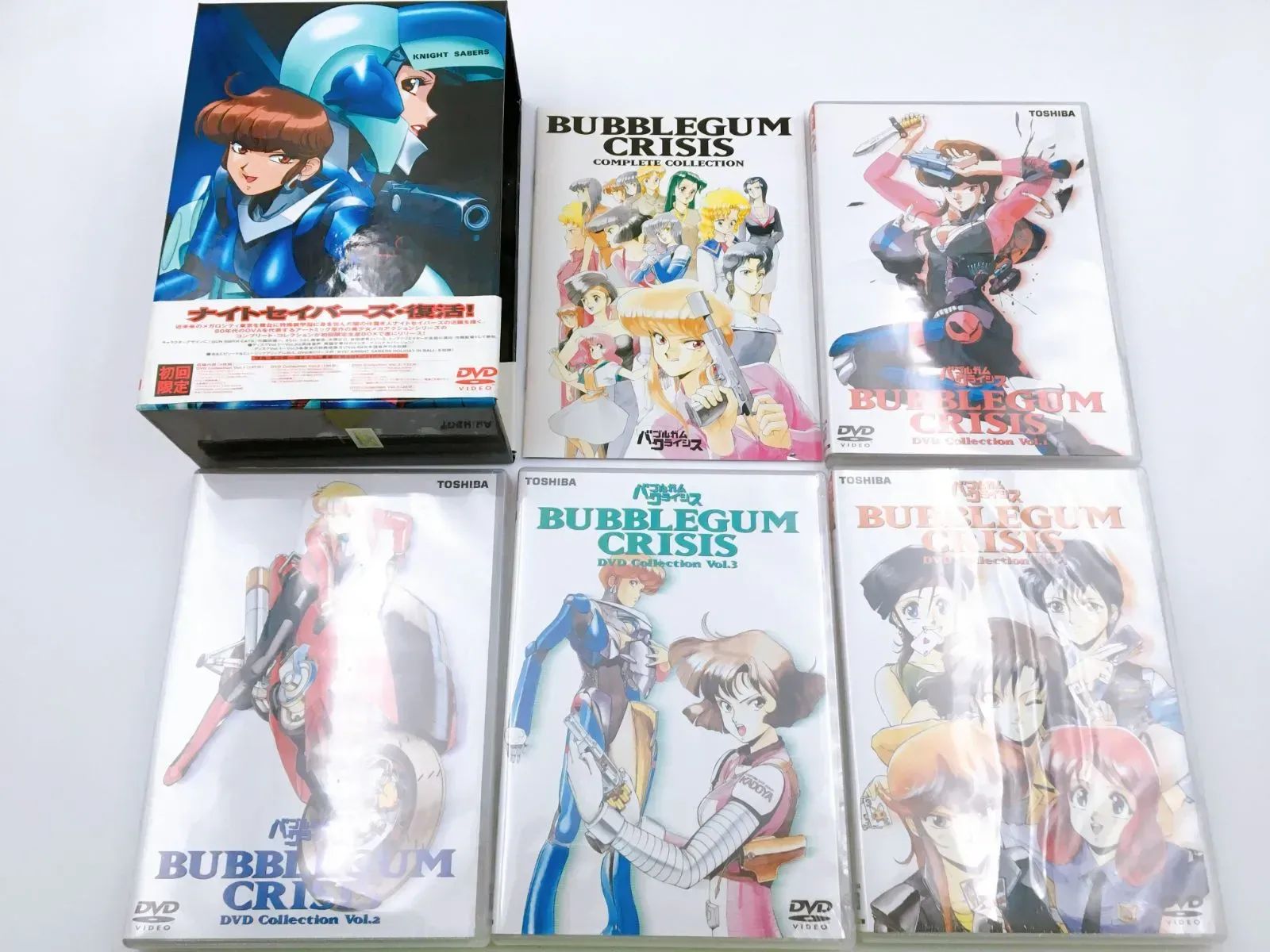 ♪) バブルガム・クライシス DVD コレクションBOX 初回生産限定 - メルカリ