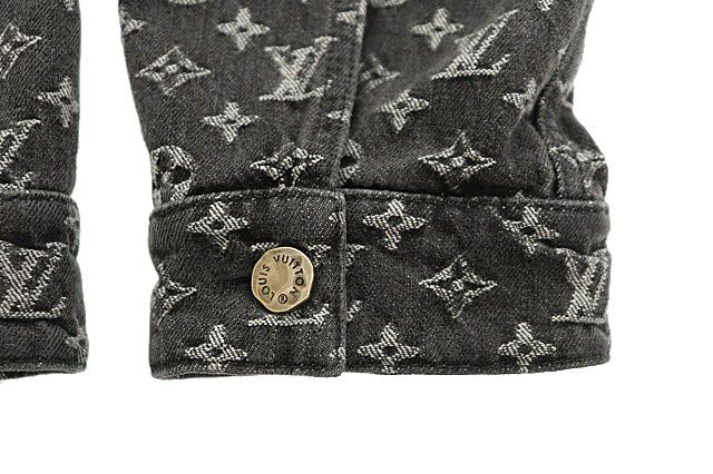 20AW ×NIGO ジャイアントダミエウェーブスモノグラムデニムジャケット ルイヴィトン LOUIS VUITTON ×NIGO ニゴー 20AW Giant Damier