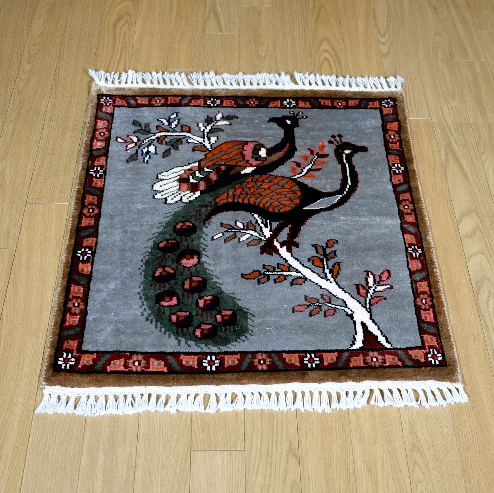 vintage Rug】トルクメンラグ トライバル アフガン 幾何学模様 民族