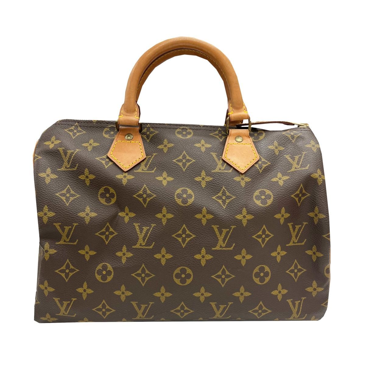 良品 ルイヴィトン モノグラム スピーディ ハンドバッグ ボストン ブラウン LOUIS VUITTON ルイヴィトン スピーディ30 M41108 モノグラム