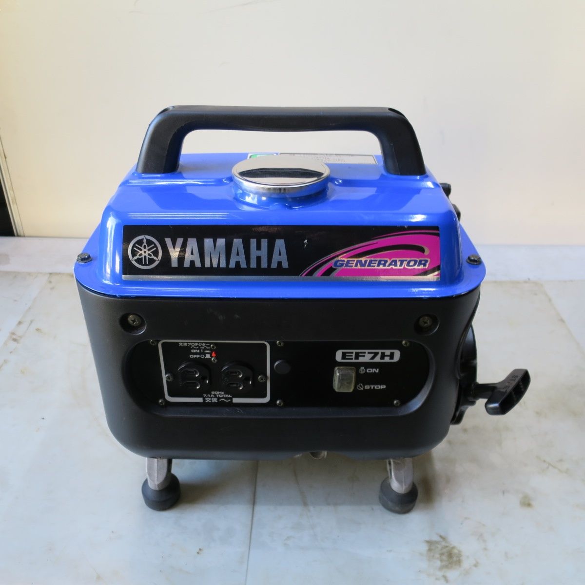 YAMAHA ヤマハ ポータブル発電機 cosmos EF800B 50Hz 4サイクル 中古品 